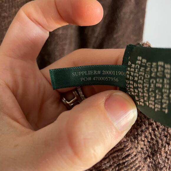 Ralph Lauren Vintage Brown Boho Aztec Inspired Southwest Sweater size 2X - Picture 6 of 8